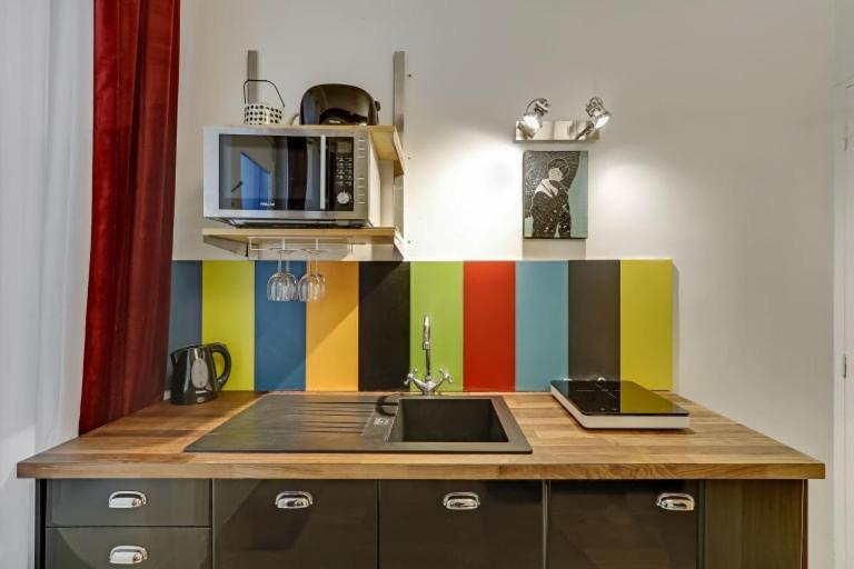 A Sweet Studio In Montparnasse - Boulevard Du Montparnasse Париж Екстер'єр фото